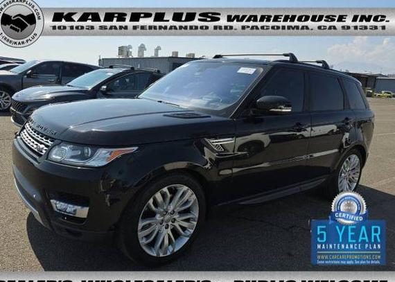 LAND ROVER RANGE ROVER SPORT 2016 SALWR2VF9GA650399 image